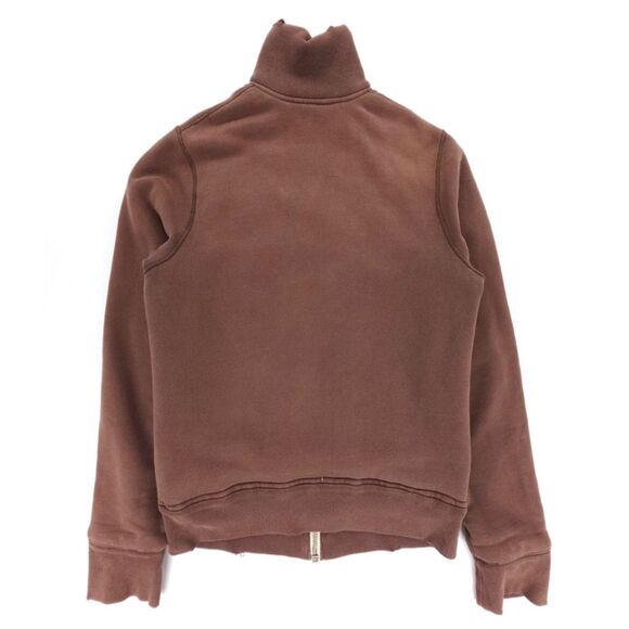 VINTAGE 90s Abercrombie Wolf Jaw Jacket Fur Y2k Spell Out Logo Distressed Grunge - Picture 9 of 12